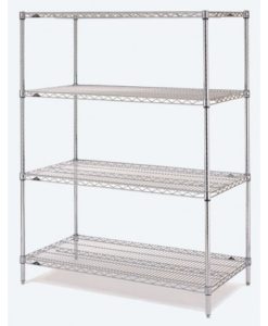 Chrome Wire Storage Shelving
