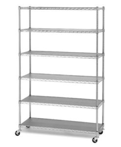 Chrome Wire Storage Shelving