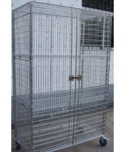 Chrome Wire Security Cage