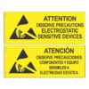 06750 – SIGN, ATTENTION, RS-471, ENGLISH-SPANISH, 4” x 10”