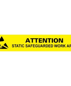 06751 – SIGN, BENCH, ESD PROTECTIVE SYMBOL, 1” x 6”