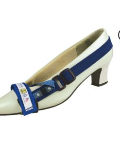 07595 – FOOT GROUNDER, TOE, LINED, 2 MEG, 30” LIGHT BLUE TAB