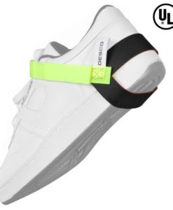 07599 – FOOT GROUNDER, HEEL, LIME GREEN STRAP, 1MEG, UL LISTED