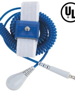 09100 – WRIST STRAP, JEWEL, ADJ ELAST SAPPHIRE, 6′ CORD, 4MM