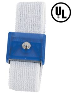 09105 – WRISTBAND, JEWEL, ADJ ELASTIC, SAPPHIRE, 4MM