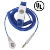 09198 – WRIST STRAP, JEWEL, ADJ METAL, MAGSNAP, SAPPHIRE, 6′ CORD