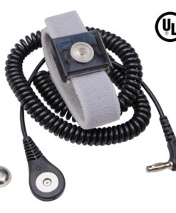 09202 – WRIST STRAP, JEWEL, MAGSNAP, ADJ ELAST, ONYX, 6′ ANGLE CORD