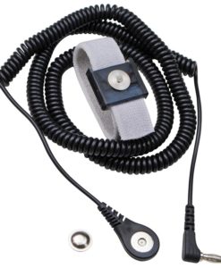 09203 – WRIST STRAP, JEWEL, MAGSNAP, ADJ ELAST,ONYX, 12′ ANGLE CORD