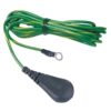 09817 – CORD, GROUND, FLOOR, 10mm SOCKET, NO RESISTOR, 10′