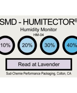 13870 – HUMIDITY INDICATOR CARD, 10% 20% 30% 40% REVERSIBLE, 100 EA