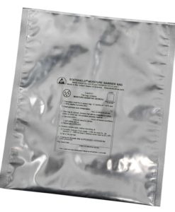 13965 – Statshield &reg; Foil Moisture Barrier Bags, 4 Mil Thick, IPC / JEDEC Moisture Sensitive Label, 18″x20″, 100/Pack