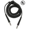 14114 – CORD, COIL, BLACK BANANA-BANANA, 20′