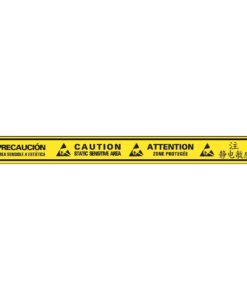 16080 – TAPE, AISLE MARK, 4-LANG, ESD 3” x 108′