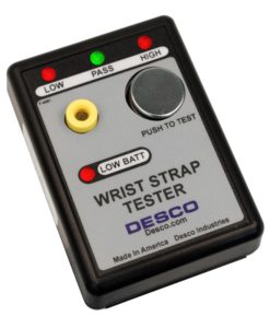 19240 – TESTER, WRIST STRAP, 9VDC BATTERY