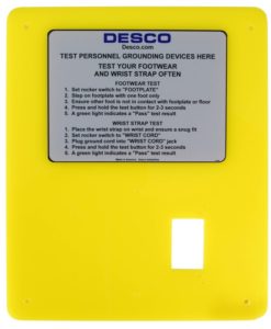 19261 – COMBO TESTER MOUNTING PLATE WITH TESTING INSTRUCTIONS