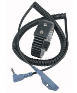 19857 – METAL EXPANSION DUAL WRIST STRAP, 4MM SNAPS, 6′ CORD, LGE