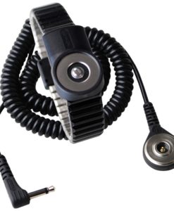 19889 – MagSnap 360™ Dual-Wire Metal Wrist Strap Kit – Small Band with 6′ Coil Cord
