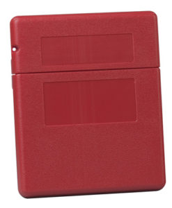 Document Storage Box for SDS sheets, medium-sized, polyethylene, lockable flip-top opening, ctn/20