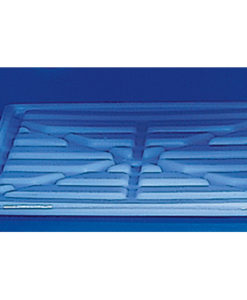 Polyethylene Bottom Drain Tray for Undercounter corrosives safety cabinet No. 24160.