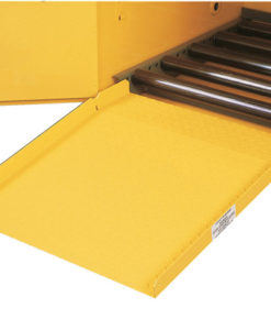 Drum Ramp for all safety drum cabinets.