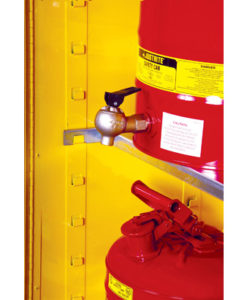 SpillSlope&reg; Steel Dispensing Shelf for all 30/45-gallon safety cabinets.