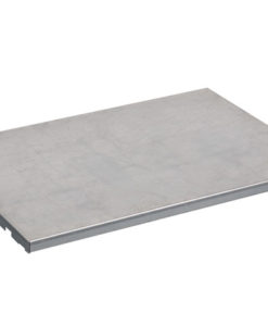 SpillSlope&reg; Steel Shelf for 23-gallon (36″W) Under Fume Hood safety cabinet.