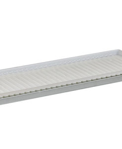 SpillSlope&reg; Steel Shelf with polyethylene Tray for 17/30/45-gallon (43″W) safety cabinets.