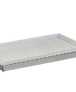 SpillSlope&reg; Steel Shelf with poly Tray for 12/15-gal. Compac and 22-gal. Slimline safety cabinets.