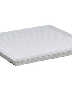 SpillSlope&reg; Steel Shelf with polyethylene Tray for 60-gallon (34″W) safety cabinet.