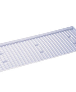 Polyethylene Sump Liner fits inside bottom sump of 31-gallon (48″W) Under Fume Hood safety cabinet.