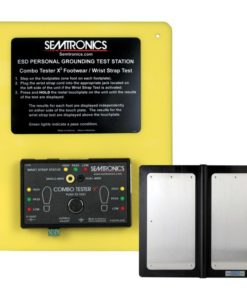 62101 – COMBO TESTER X3, WRIST STRAP & FOOTWEAR, 120VAC, W/FOOTPLATE