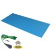 66214 – DUAL LAYER RUBBER MAT, LIGHT BLUE 0.060”x30”x72”, W/GRND