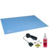 66304 – STATFREE UC 2-LAYER RUBBER MAT SKY BLUE, 0.080”x30”x60”