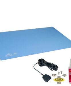 66302 – STATFREE UC 2-LAYER RUBBER MAT SKY BLUE, 0.080”x24”x36”