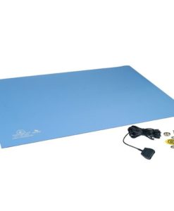 66314 - Statfree UC™ Mat Kit - 0.080''x30''x72", Sky Blue, Class 1000 Packaging