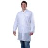 73623 – SMOCK, STATSHIELD, LABCOAT, SNAPS, WHITE, LARGE