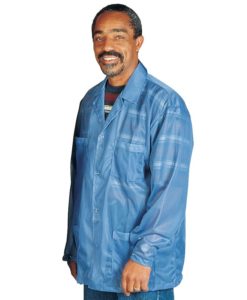 73699 – SMOCK, STATSHIELD, JACKET, SNAPS, BLUE, XSMALL