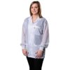73830 – SMOCK, STATSHIELD, JACKET, KNITTED CUFFS, WHITE, XSMALL