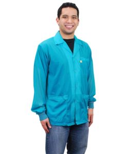 73850 – SMOCK, STATSHIELD, JACKET, KNITTED CUFFS, TEAL, XSMALL