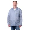 73896 – SMOCK, STATSHIELD, JACKET, SNAPS, GREY, 3XLARGE