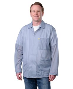 73892 – SMOCK, STATSHIELD, JACKET, SNAPS, GREY, MEDIUM