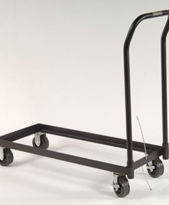 Rolling Cart for relocating cabinet, poly caster wheels, fits 30-gal. or Piggyback safety cabinets