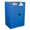 Sure-Grip&reg; EX Hazardous Material Steel Safety Cabinet, Cap. 90 gal., 2 shlvs, 2 s/c drs