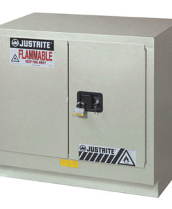 ChemCor&reg; Under Fume Hood Corrosives/Acids Safety Cabinet, Cap. 23 gal., 1 shelf, 2 m/c doors