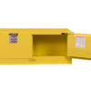 Sure-Grip&reg; EX Piggyback Flammable Safety Cabinet, Cap. 12 gallons, 2 self-close doors