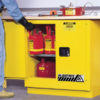 Sure-Grip&reg; EX Undercounter Flammable Safety Cabinet, Cap. 22 gallons, 1 shelf, 2 m/c doors