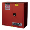 Sure-Grip&reg; EX Combustibles Safety Cabinet for paint/ink, Cap. 40 gal., 3 shlvs, 1 bifold s/c door