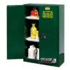 Sure-Grip&reg; EX Pesticides Safety Cabinet, Cap. 45 gallons, 2 shelves, 2 manual-close doors