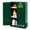 Sure-Grip&reg; EX Pesticides Safety Cabinet, Cap. 45 gallons, 2 shelves, 2 self-close doors