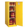 Sure-Grip&reg; EX Deep Slimline Flammable Safety Cabinet, Cap. 54 gallons, 3 shlves, 1 m/c door